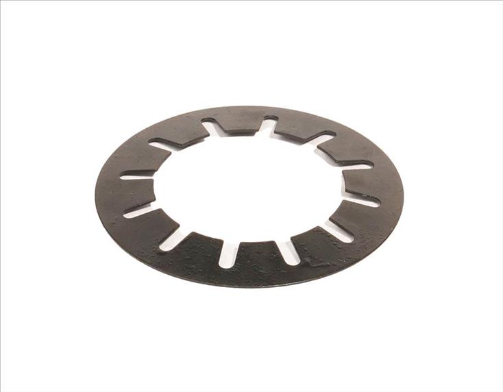 Slotted disc spring